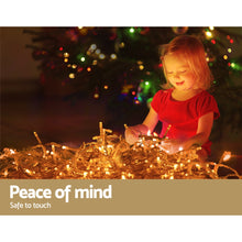 20M Icicle Christmas Lights with 800 Warm White LEDs