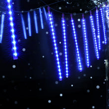 7M Meteor Shower Christmas Lights – 8 Drops 288 Blue LEDs