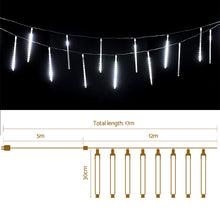 12M Meteor Shower Lights with 960 Cool White LEDs