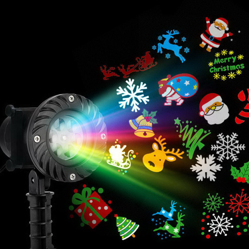 Christmas Laser Light Projector with 12 Festive Projection Patterns
