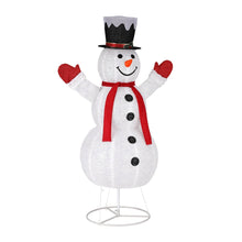 1.75M Light-Up Snowman with 200 Warm White LEDs