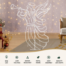 144CM Christmas Angel Motif with 504 Multicolour LEDs
