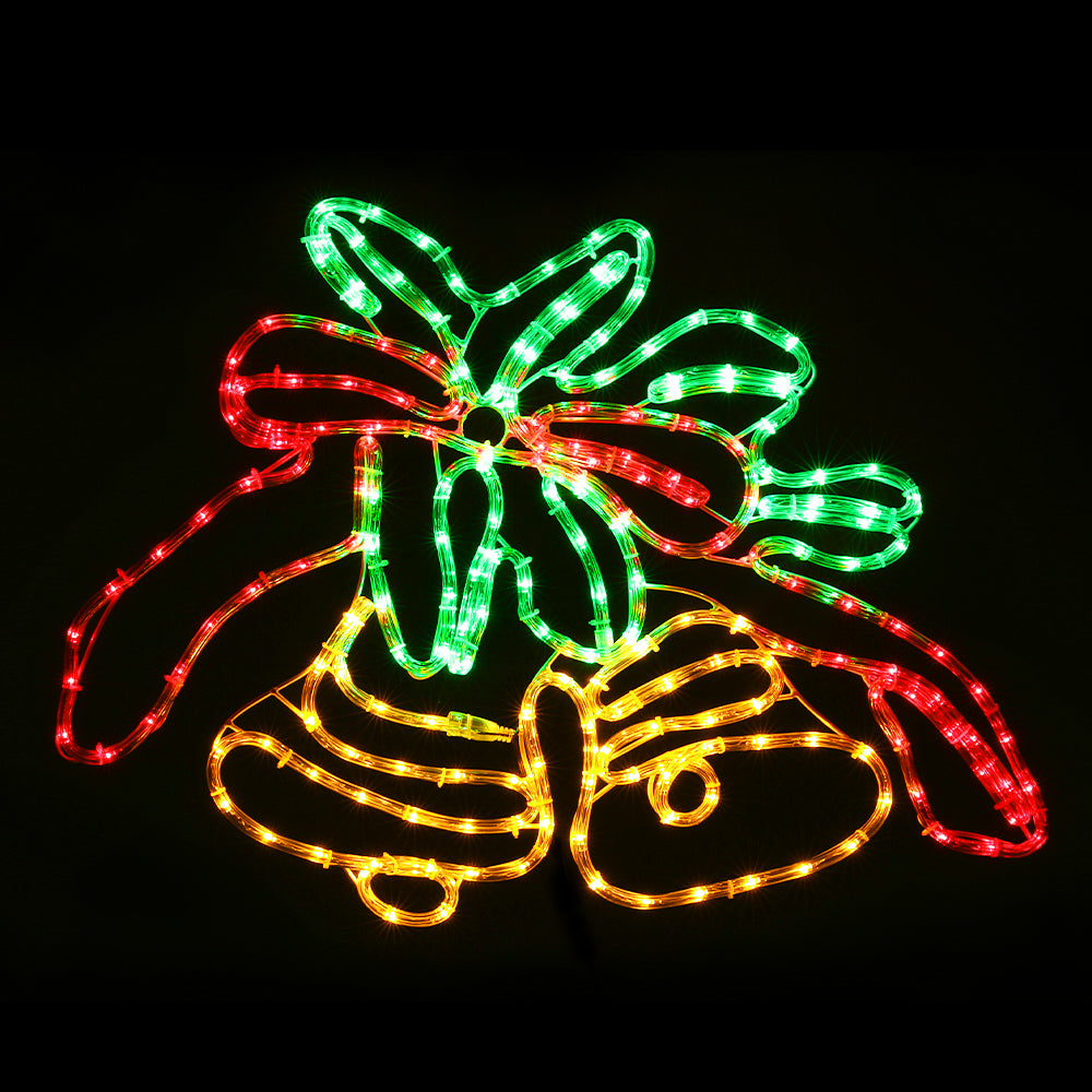 76CM Jingle Bells Motif Light – Multi-Colour LEDs 216 Lights