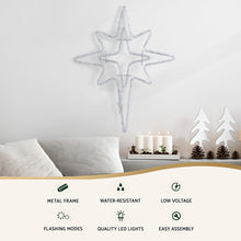 57CM Bethlehem Star Motif Light – Warm White LEDs 90 Lights
