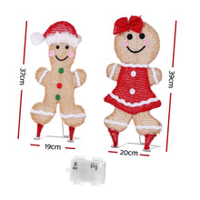 Gingerbread Motif Light Set – Multi-Colour LEDs 30 Lights