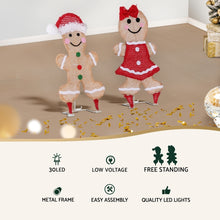 Gingerbread Motif Light Set – Multi-Colour LEDs 30 Lights