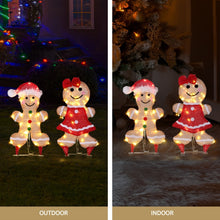 Gingerbread Motif Light Set – Multi-Colour LEDs 30 Lights