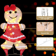 Gingerbread Motif Light Set – Multi-Colour LEDs 30 Lights