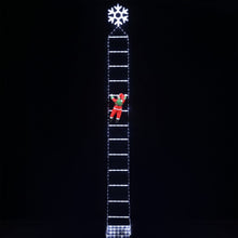 3.4M Climbing Santa Ladder Christmas Lights with 328 LED