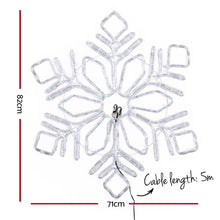 82CM Snowflake Motif Light – Multi-Colour LEDs 304 Lights
