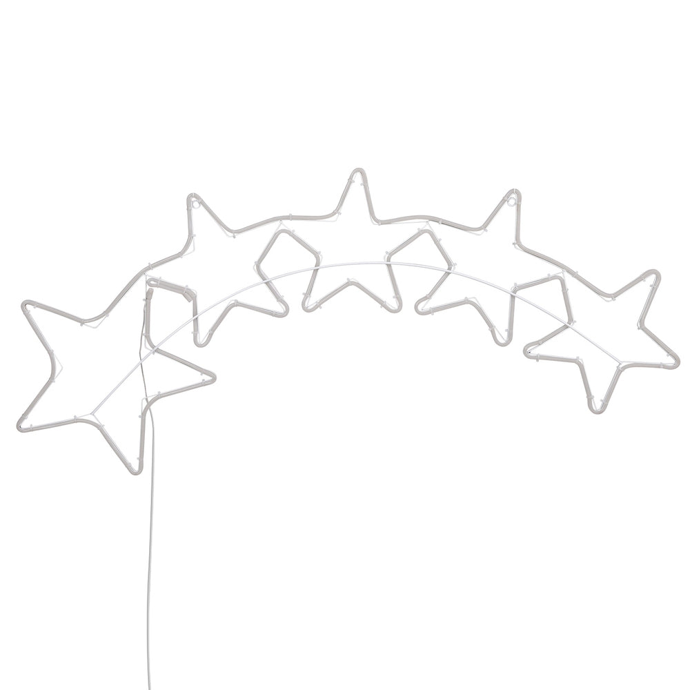 125CM Shooting Stars Motif with 560 Multicolour LEDs