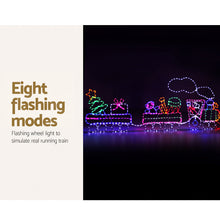 210CM Christmas Train Motif Light – Multi-Colour LEDs 631 Lights