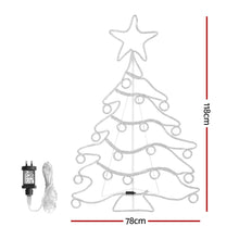 118CM Christmas Tree Motif with 288 Multicolour LEDs