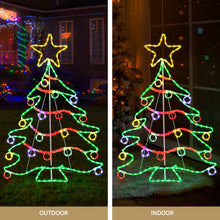 118CM Christmas Tree Motif with 288 Multicolour LEDs