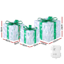 23CM Gift Box Motif Light Set – 70 Warm White LED Lights
