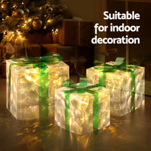 23CM Gift Box Motif Light Set – 70 Warm White LED Lights