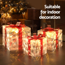 23CM Gift Box Motif Light Set – 70 Warm White LED Lights