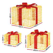 63CM Gift Box Motif Light Set – 240 Warm White LED Lights