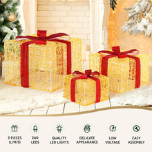 63CM Gift Box Motif Light Set – 240 Warm White LED Lights
