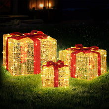 63CM Gift Box Motif Light Set – 240 Warm White LED Lights