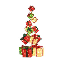 170CM Lighted Christmas Gift Box Tower with 350 LED