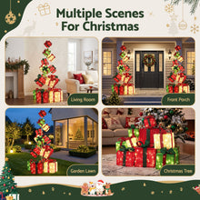 170CM Lighted Christmas Gift Box Tower with 350 LED