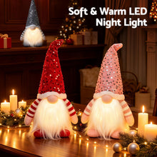 30CM Light-Up Christmas Gnomes 3 Pack with Warm White LED Lights