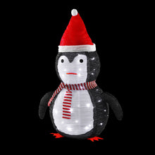 70CM Pop-Up Christmas Penguin Decoration with 45 LED