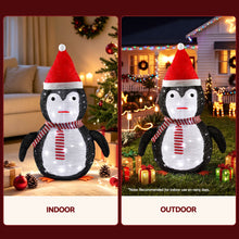 70CM Pop-Up Christmas Penguin Decoration with 45 LED