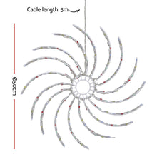 50CM Spinning Motif Light – Multi-Colour LEDs 128 Lights
