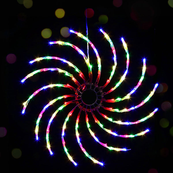 50CM Spiral Motif with 128 Multicolour LEDs