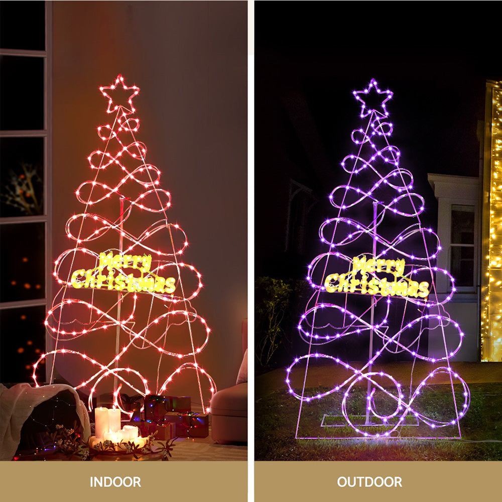 6FT Christmas Tree Light Motif with Remote Control