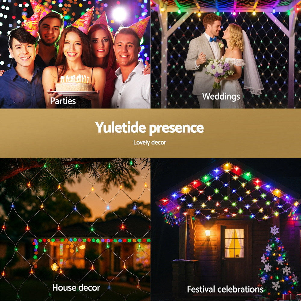 5M x 3M Net Lights with 600 Multicolour LEDs