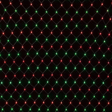 6M x 4M Christmas Net Lights with 1000 Red & Green LED Lights