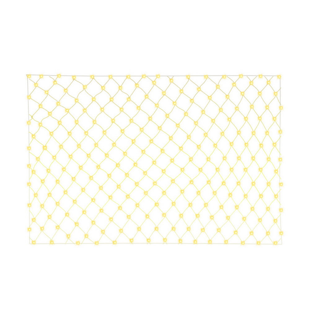 3M x 2M Warm White LED Christmas Net Lights with 504 LEDs