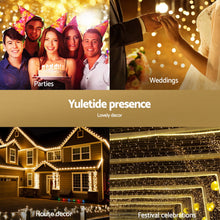 3M x 2M Warm White LED Christmas Net Lights with 504 LEDs