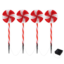 4PCS Lollipop Pathway Lights – 112 Cold White LED Lights