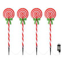 4PCS Lollipop Pathway Lights – 68 Cold White LED Lights