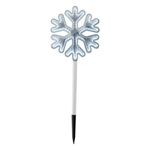 50CM Snowflake Path Lights 4 Pack with 92 White LED Lights