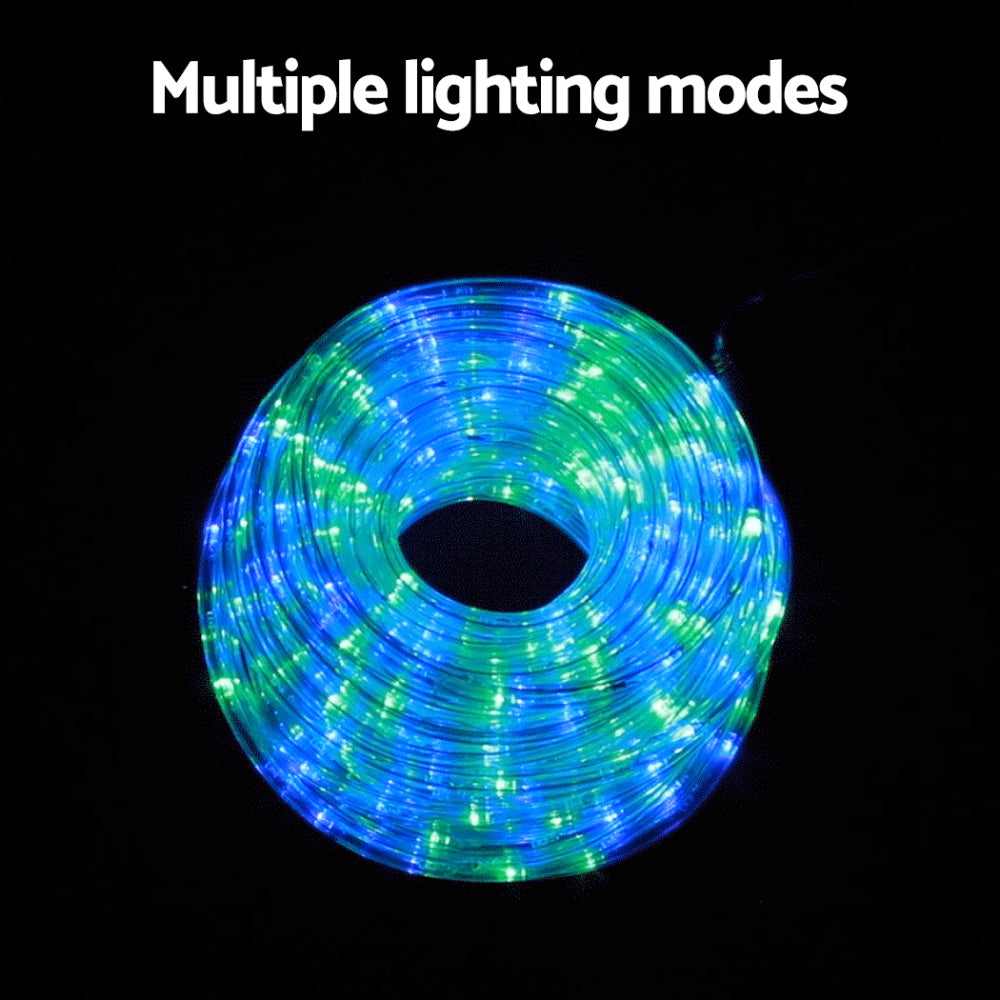 20M Rope Lights with 600 Multicolour LEDs