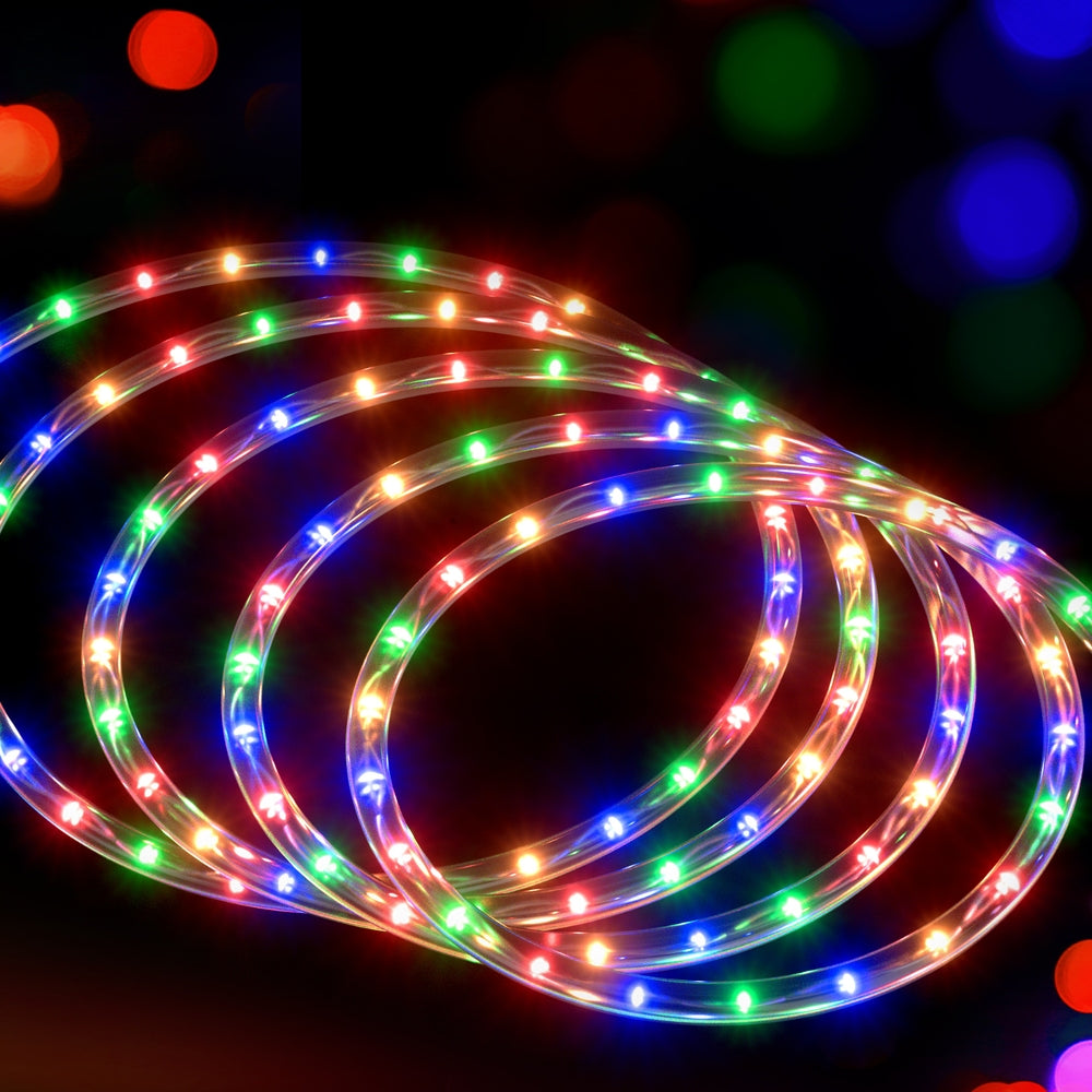 20M Rope Lights with 600 Multicolour LEDs