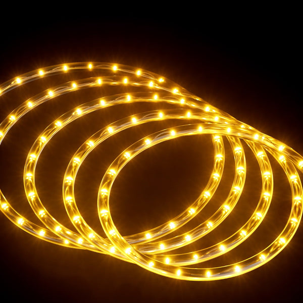 20M Rope Lights – Warm White LEDs 600 Lights