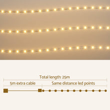 20M Rope Lights with 600 Warm White LEDs