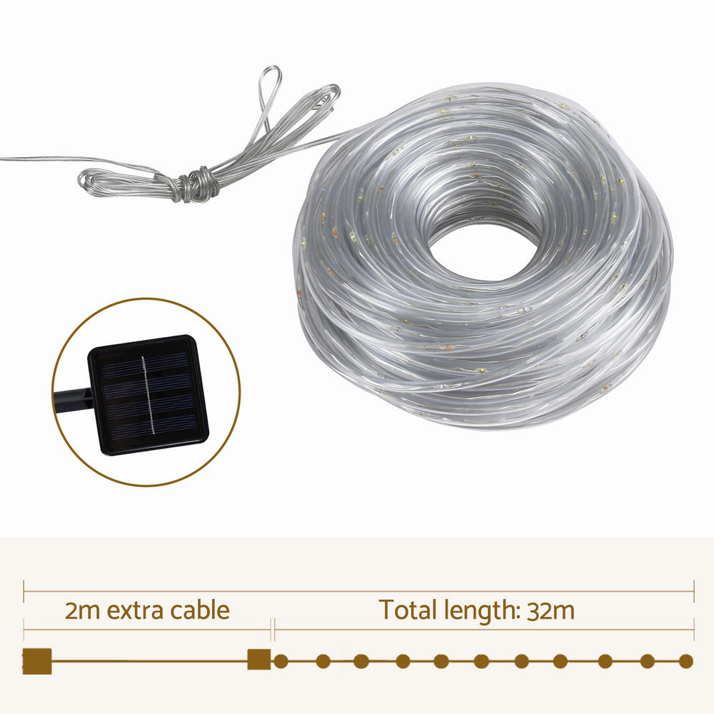 30M Rope Lights with 300 Multicolour LEDs