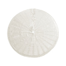 120CM Beige Knitted Christmas Tree Skirt