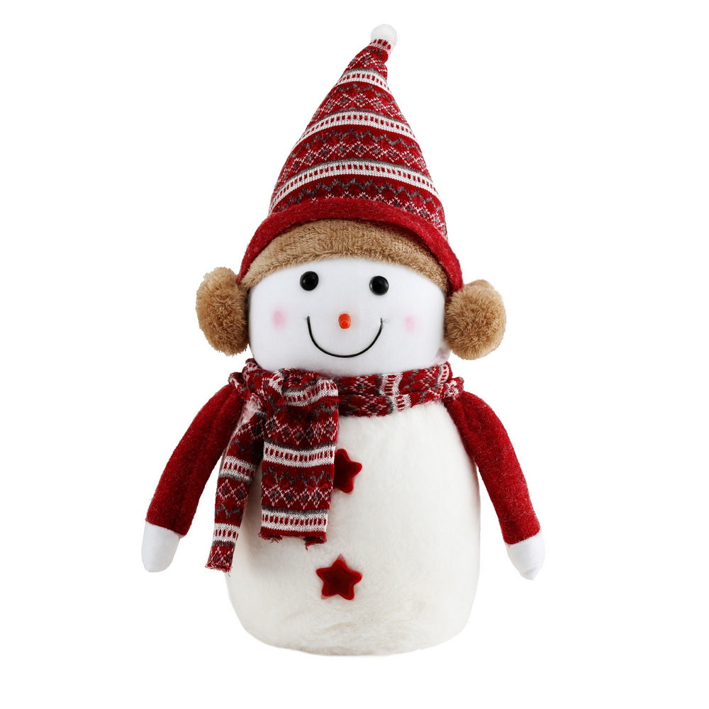 60CM Plush Snowman Christmas Decoration