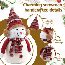 60CM Plush Snowman Christmas Decoration