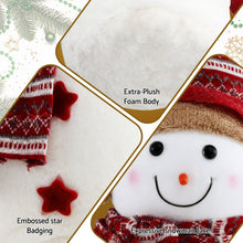 60CM Plush Snowman Christmas Decoration