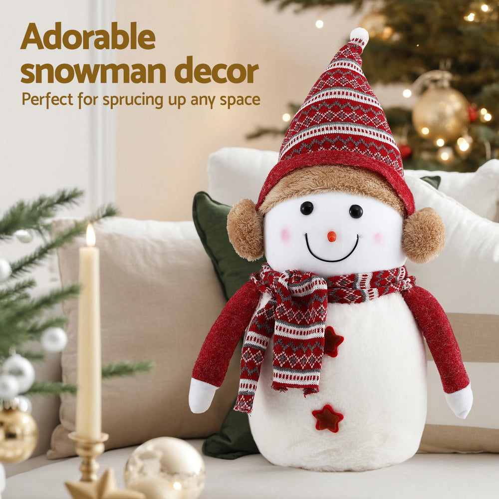 45CM Plush Snowman Display