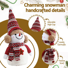 35CM Plush Snowman Display